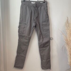PacSun Gray Cargo Pants Sz S